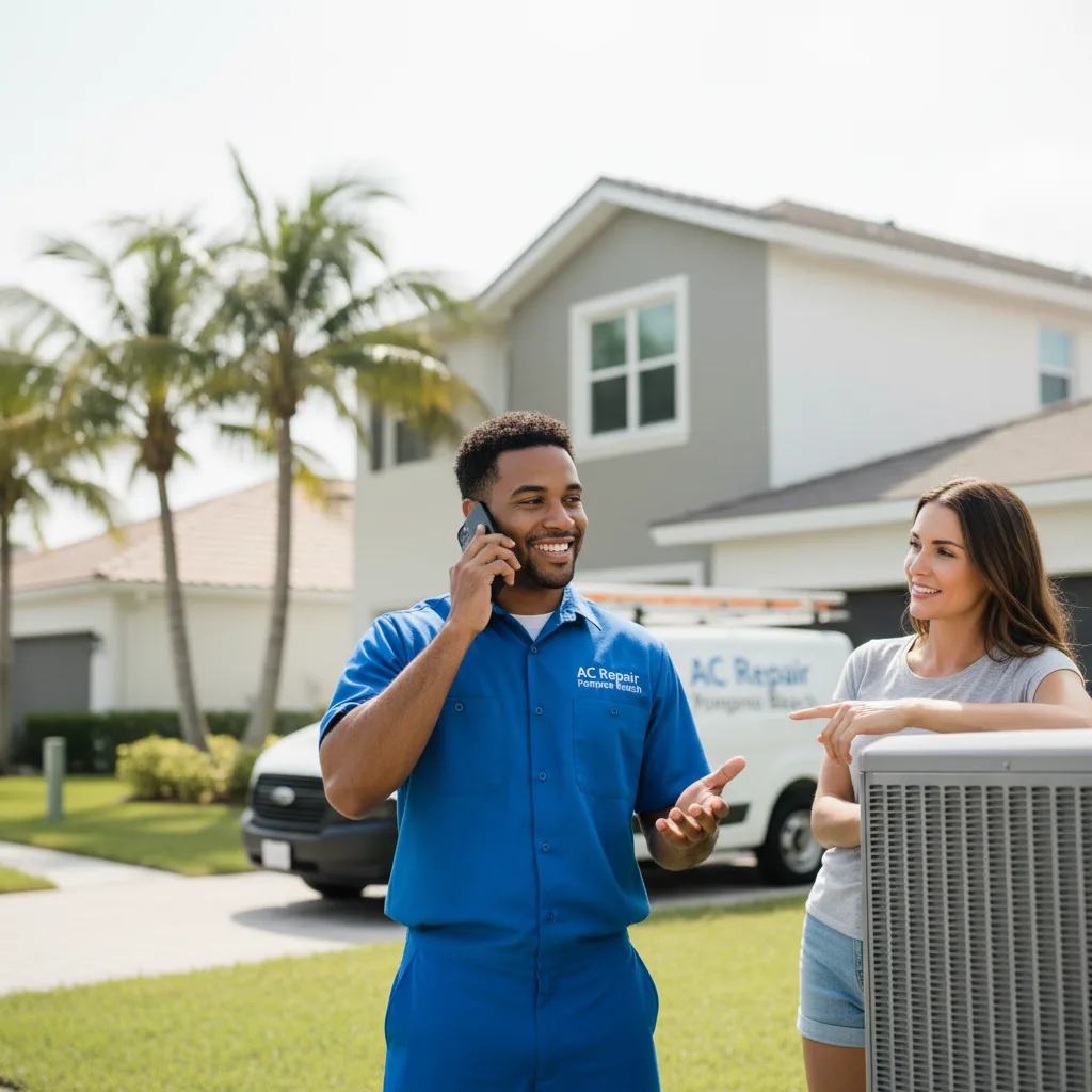 AC Repair Pompano Beach customer support in East Dublin